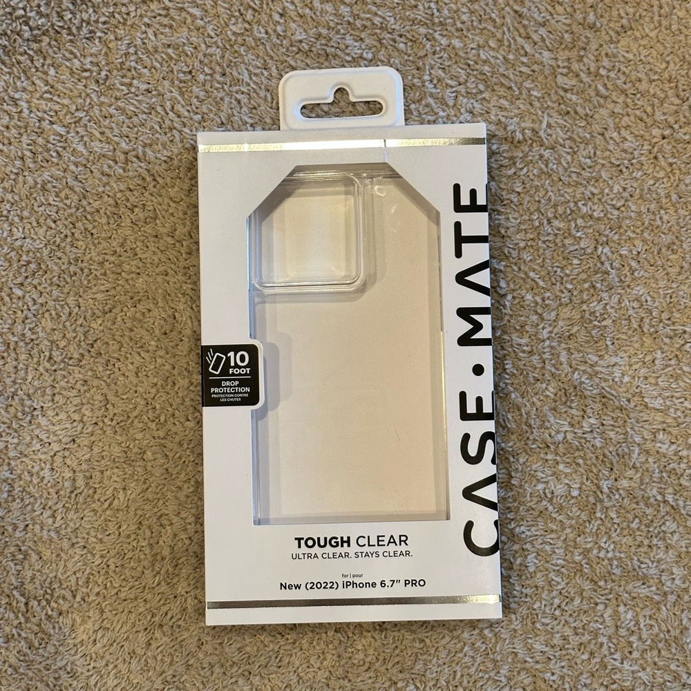 Case Mate Tough Clear iPhone 14 Pro Max case